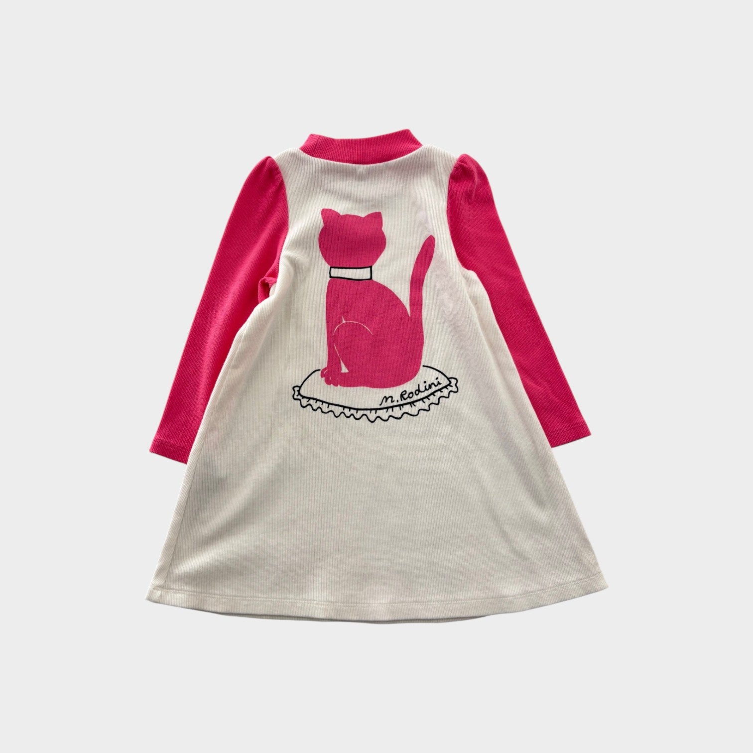 Mini Rodini Cat Dress, Size 2-3
