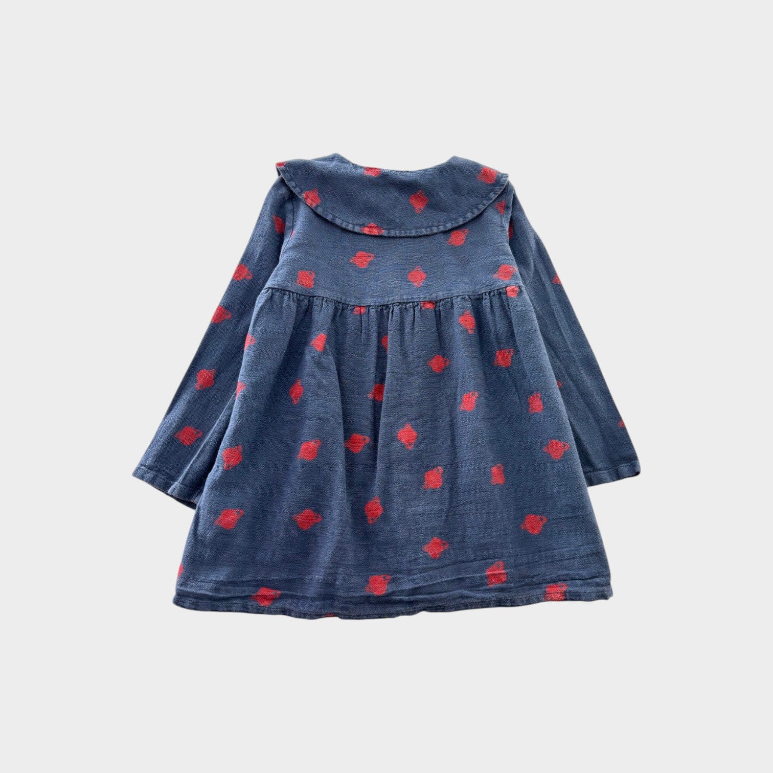 Bobo Choses Space Collar Dress, Size 2-3