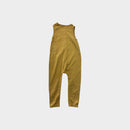 Quincy Mae Sleeveless Mustard Jumpsuit, Size 2-3