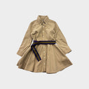 RL Long Sleeve Dress with Belt, Size 2