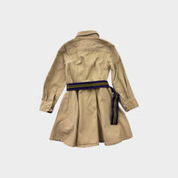 RL Long Sleeve Dress with Belt, Size 2