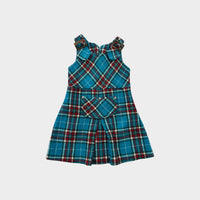 Vintage Plaid Mod Dress, Size 1-2