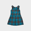 Vintage Plaid Mod Dress, Size 1-2