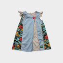 Oishi M Patchwork Dress, Size 2-3