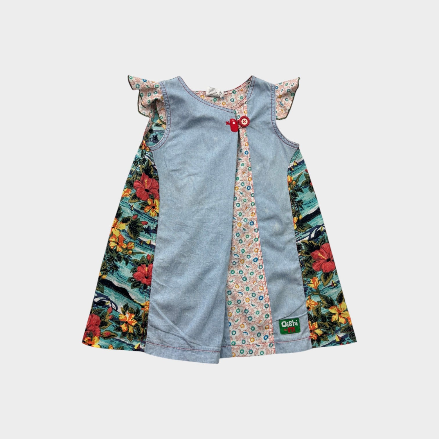 Oishi M Patchwork Dress, Size 2-3