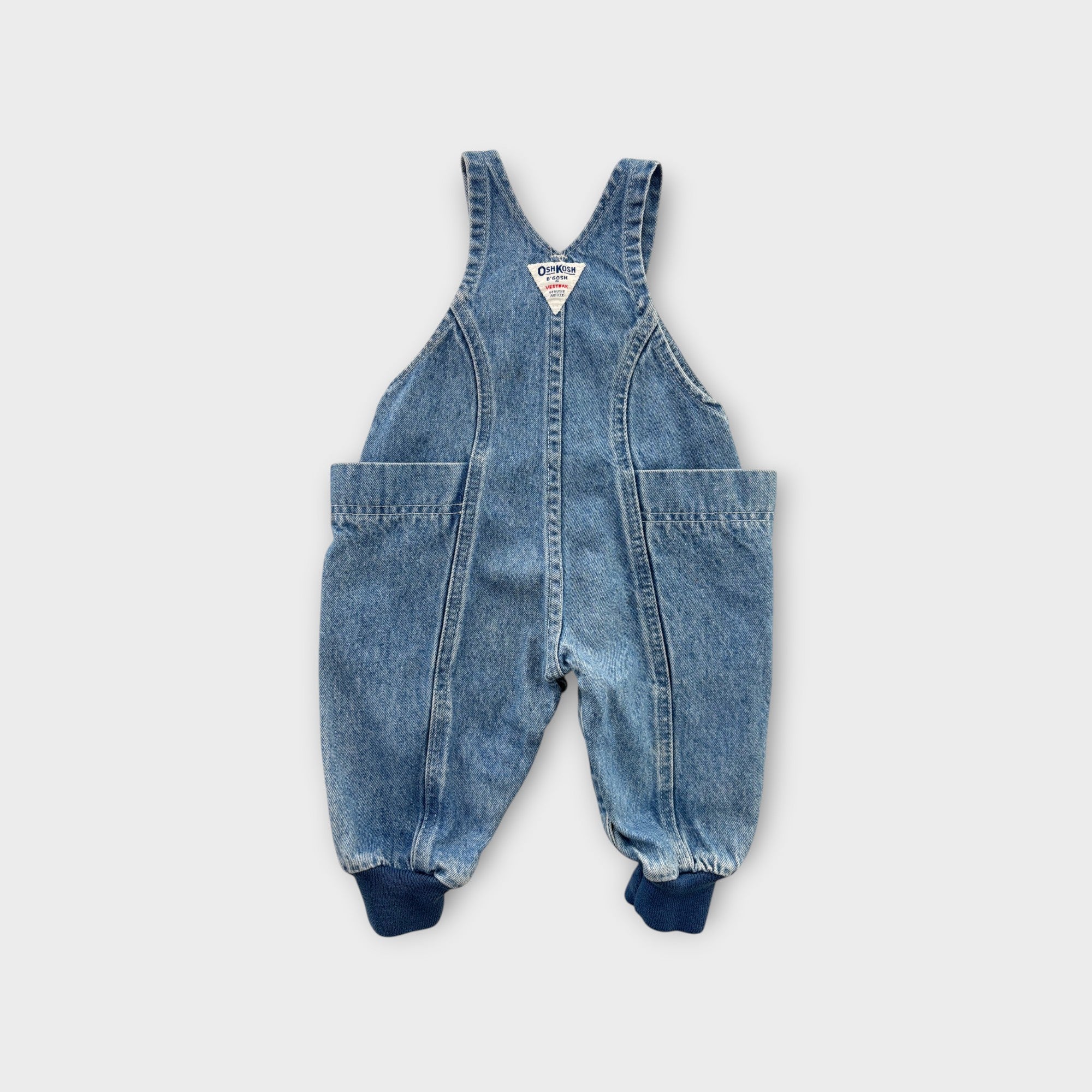Vintage Oshkosh Denim Overalls, Size 0
