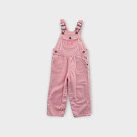 Retro Y2K Oshkosh Stripe Overalls, Size 2