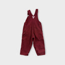 Vintage Oshkosh Stripe Carpenter Overalls, Size 3