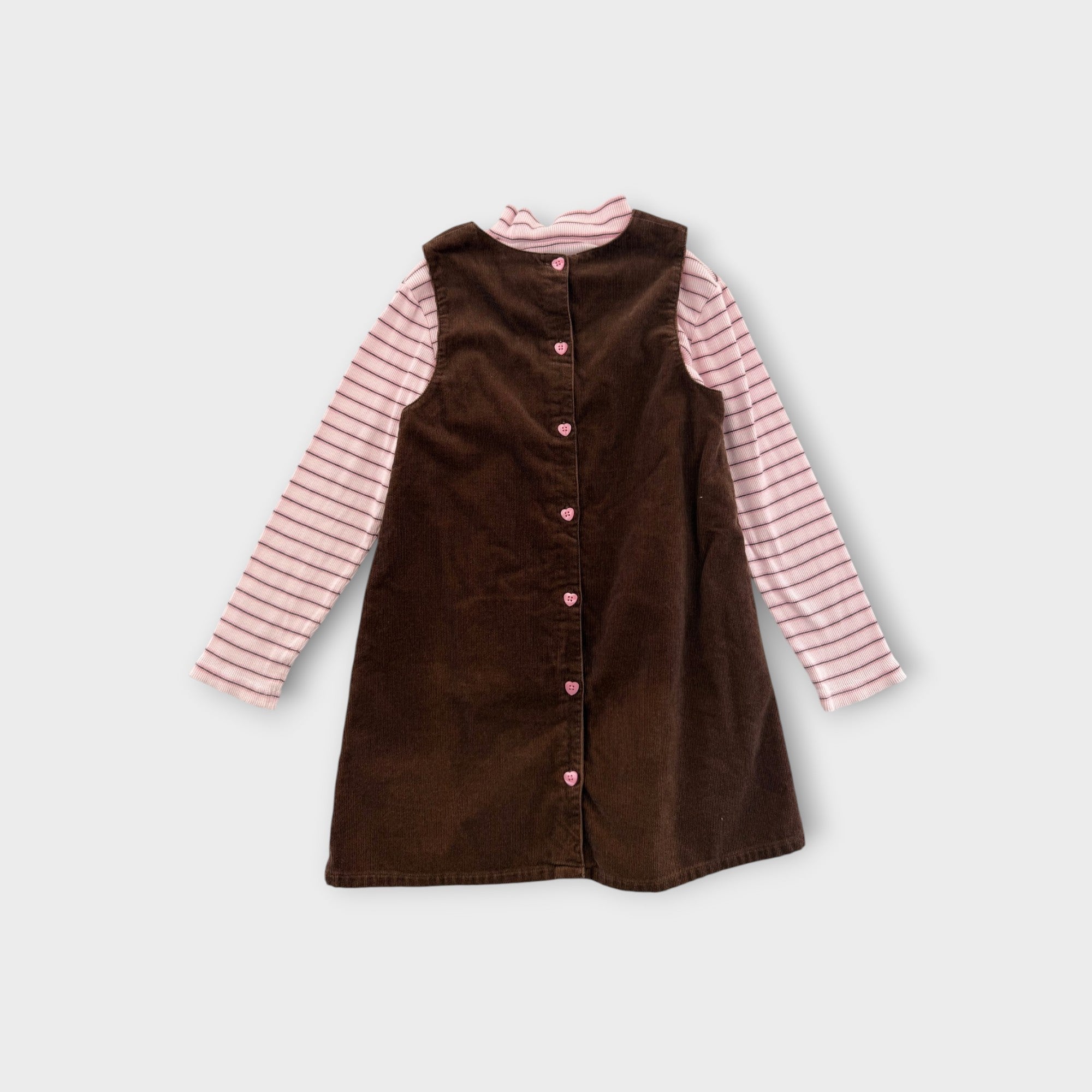 Gymboree Turtleneck and Pinafore Set, Size 6