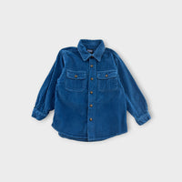 Fun Spirit Blue Corduroy Shirt, Size 5
