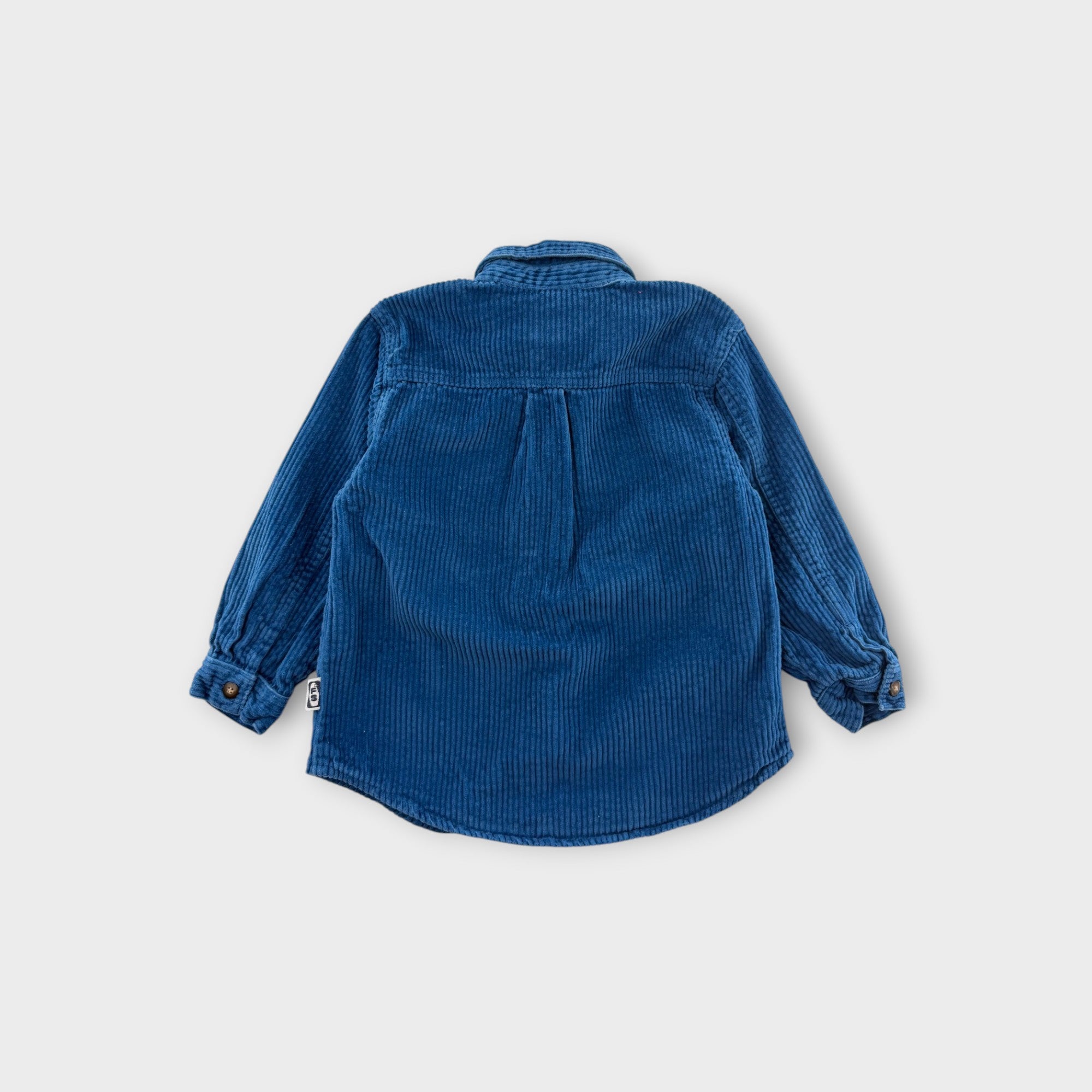 Fun Spirit Blue Corduroy Shirt, Size 5