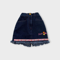Retro Barbie Denim Skirt, Size 3
