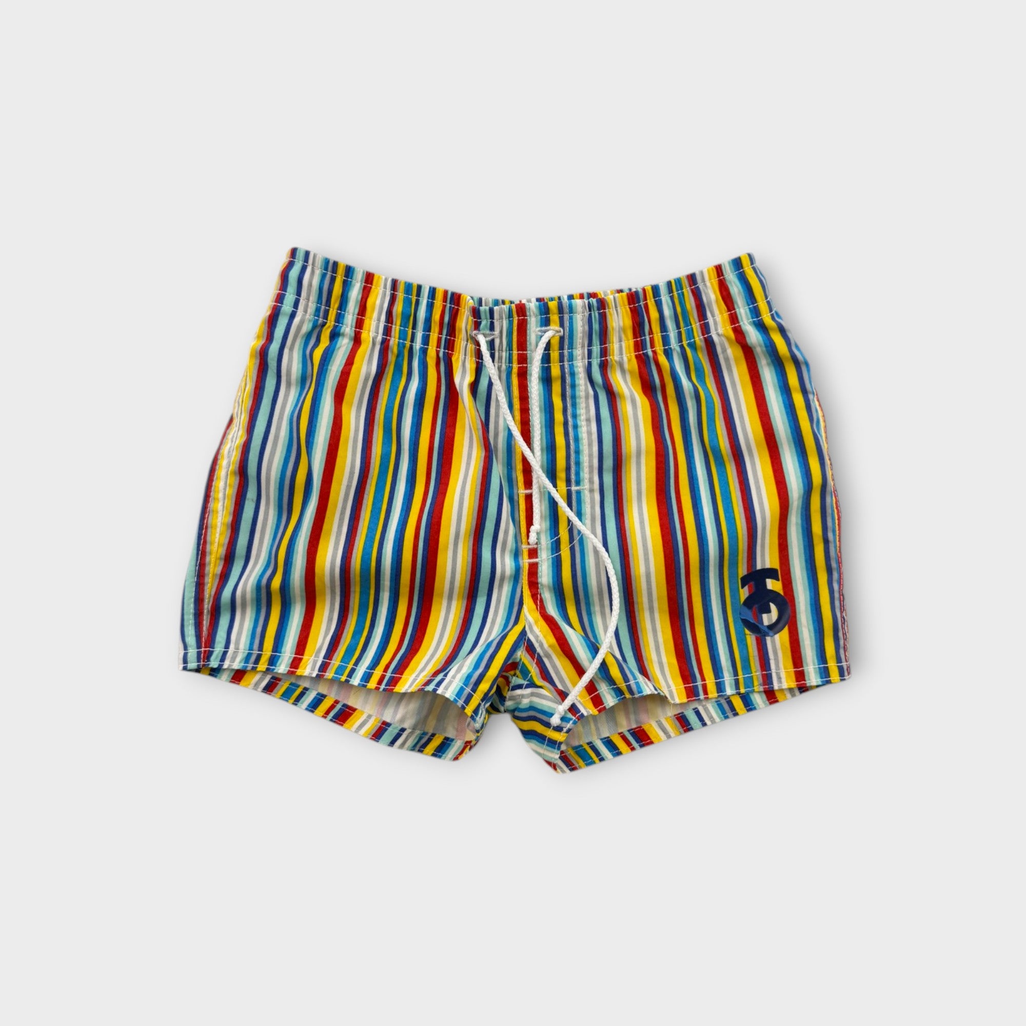 Stripe Swim Shorts, Size 3