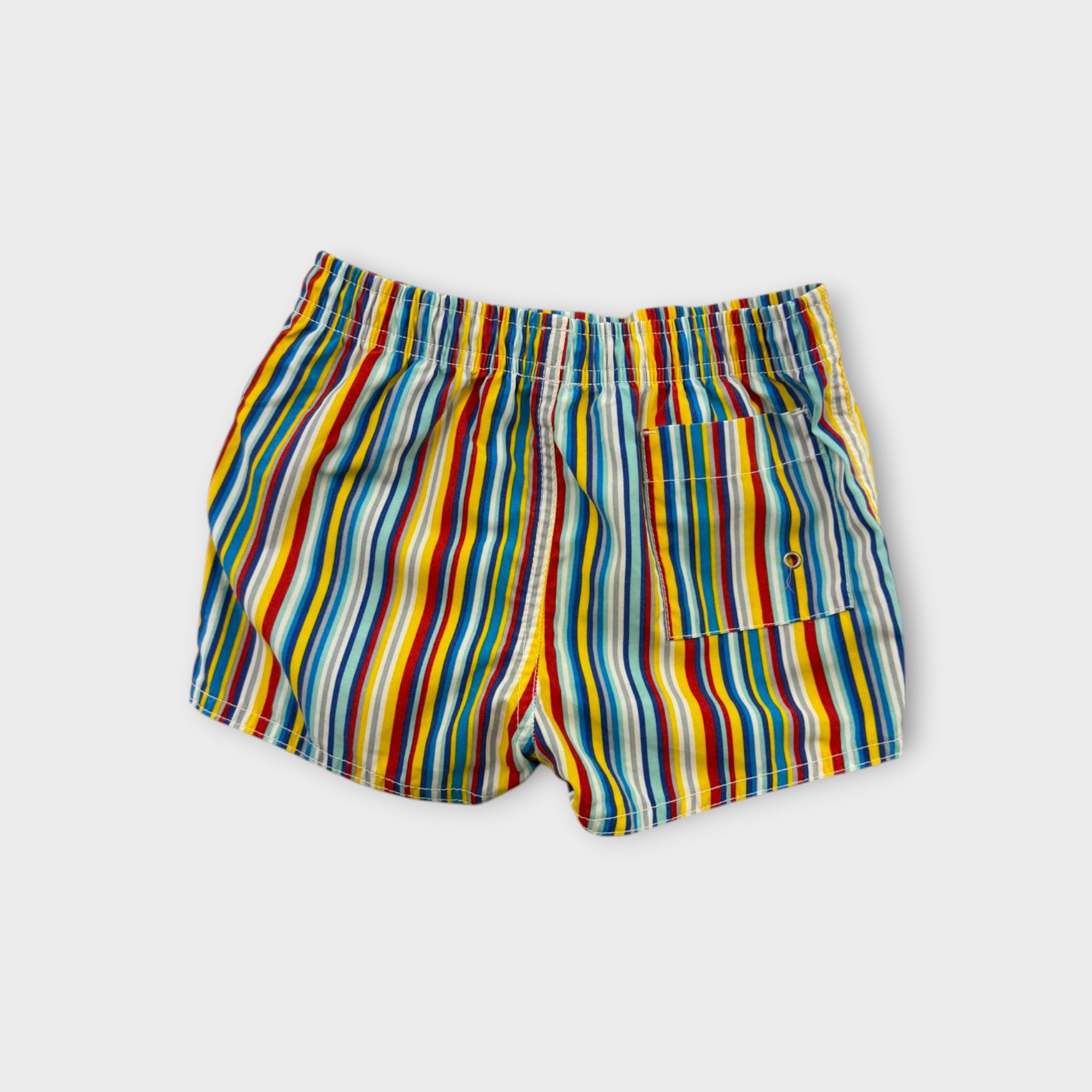 Stripe Swim Shorts, Size 3