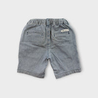 Country Road Railway Stripe Denim Shorts, Size 3