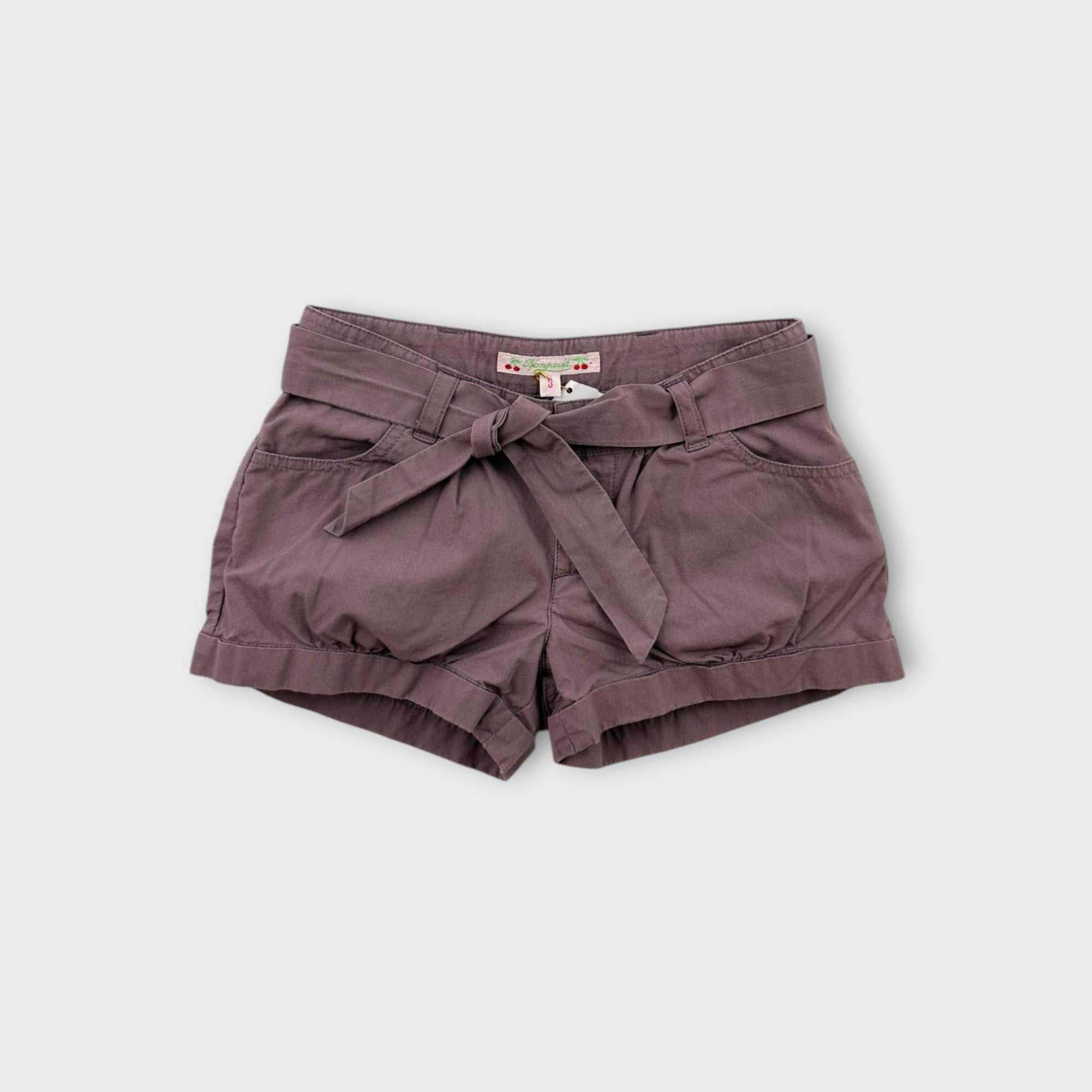 Bonpoint Belted Shorts, Size 3