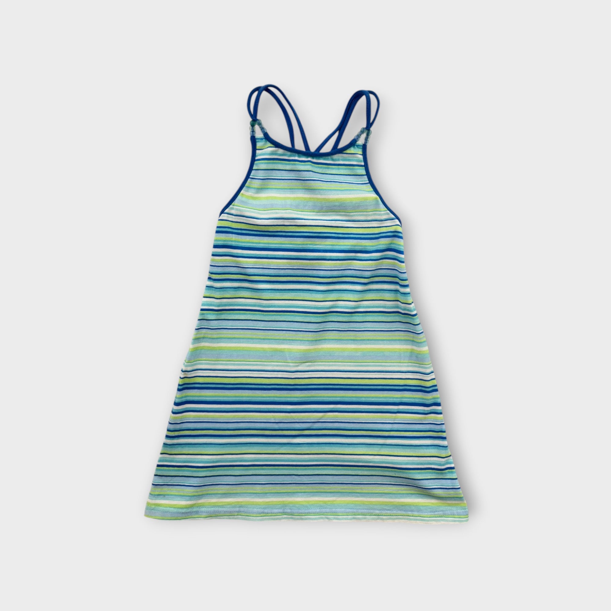 Retro Stripe Sundress, Size 3-4