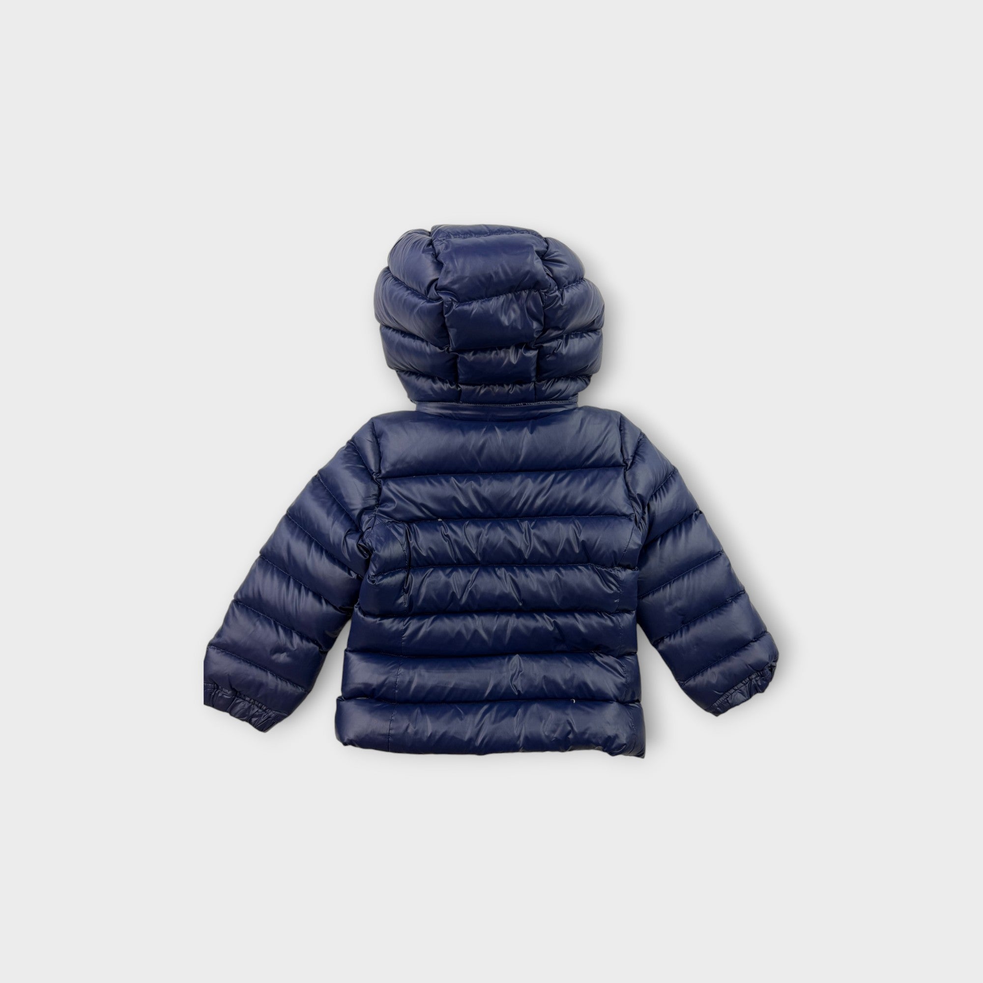RL Navy Duck Down Puffer Jacket, Size 3