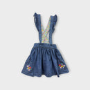Little Bird Denim Pinafore, Size 3-4