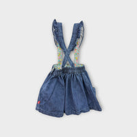 Little Bird Denim Pinafore, Size 3-4
