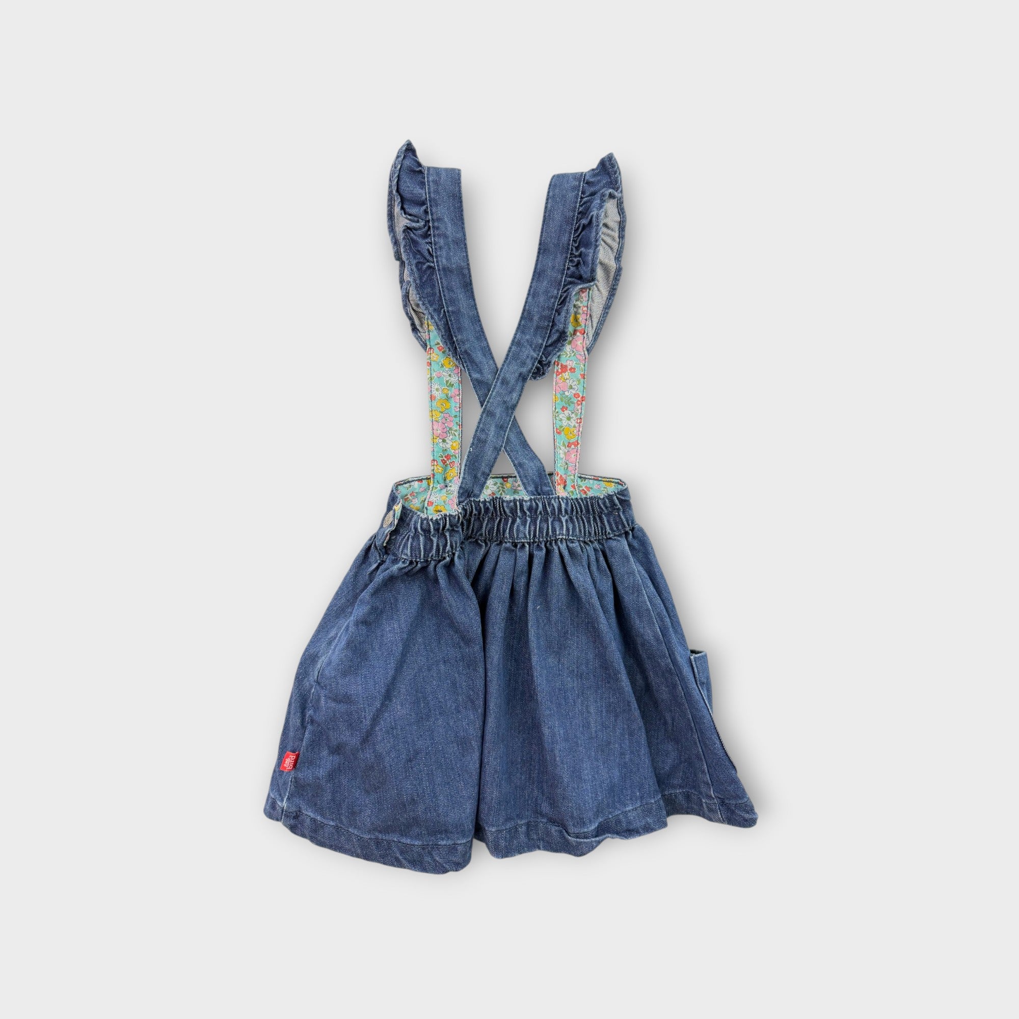 Little Bird Denim Pinafore, Size 3-4