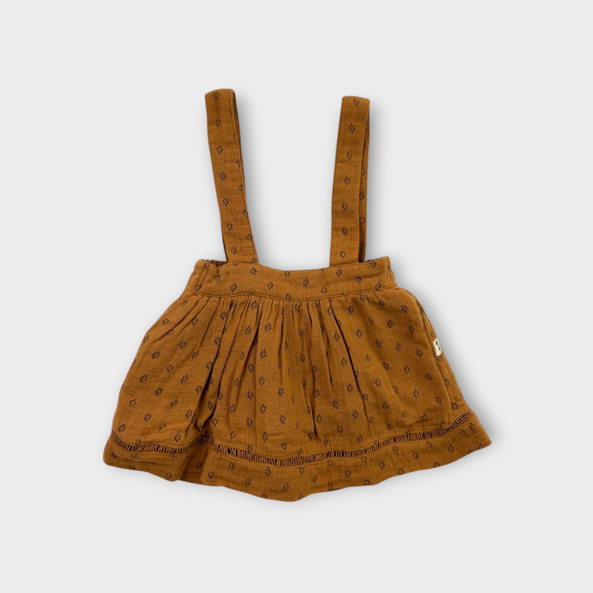Lacey Lane Suspender Skirt, Size 1
