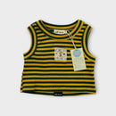 Salty Shreds Cropped Tank, Size 3-4