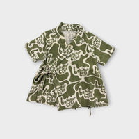 By Billie Bonjour Bebe Wrap Top, Size 3