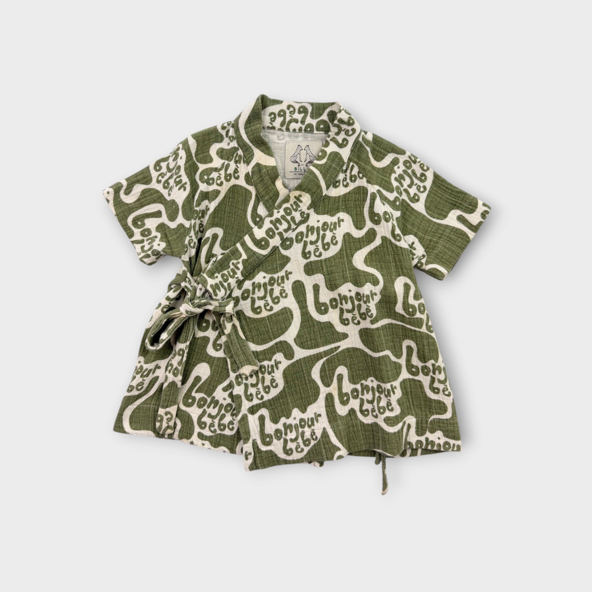 By Billie Bonjour Bebe Wrap Top, Size 3