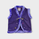 Retro Purple Disney Princess Vest, Size 3