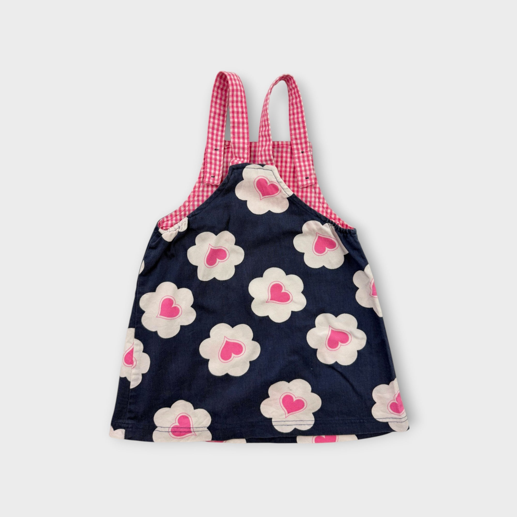 Retro Floral Pinafore Dress, Size 1