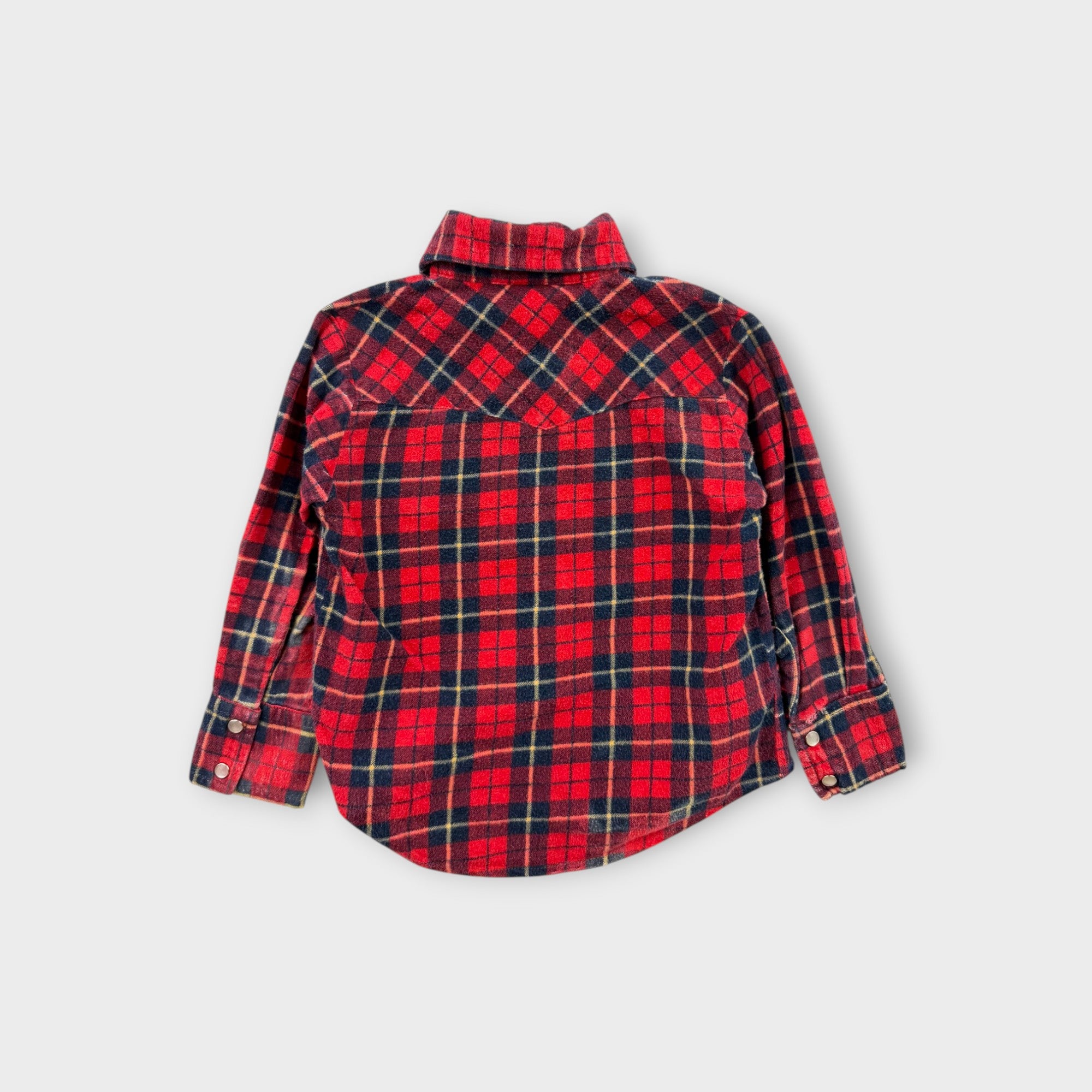 Vintage Plaid Shirt, Size 2-3
