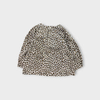 Calvin Klein Leopard Print Blouse, Size 3