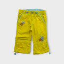 Retro Pumpkin Patch Yellow Pants, Size 3