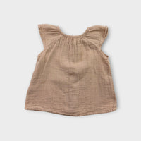 Jamie Kay Pink Muslin Blouse, Size 3