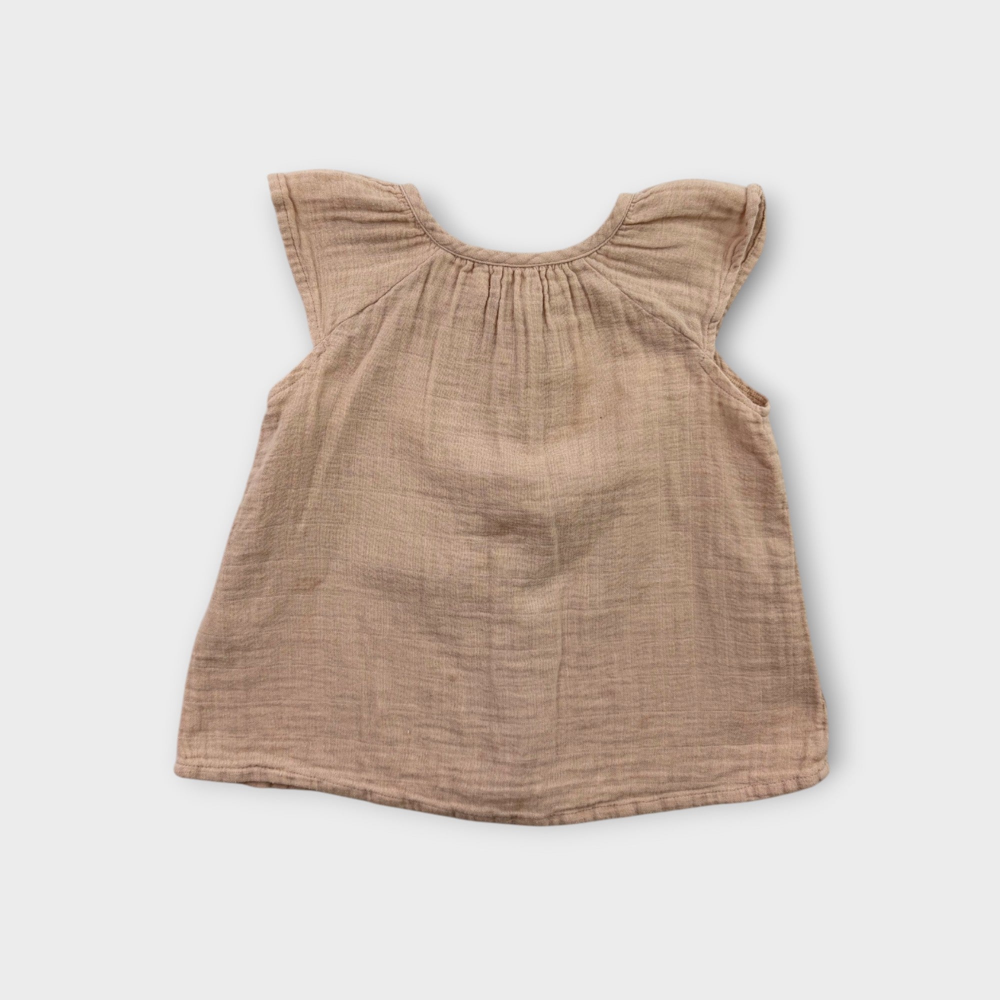 Jamie Kay Pink Muslin Blouse, Size 3