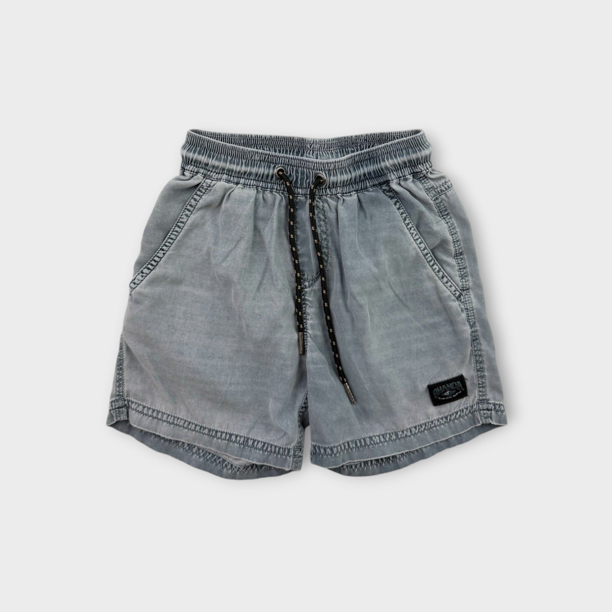 Ghanda Acid Wash Swim Shorts, Size 3-4