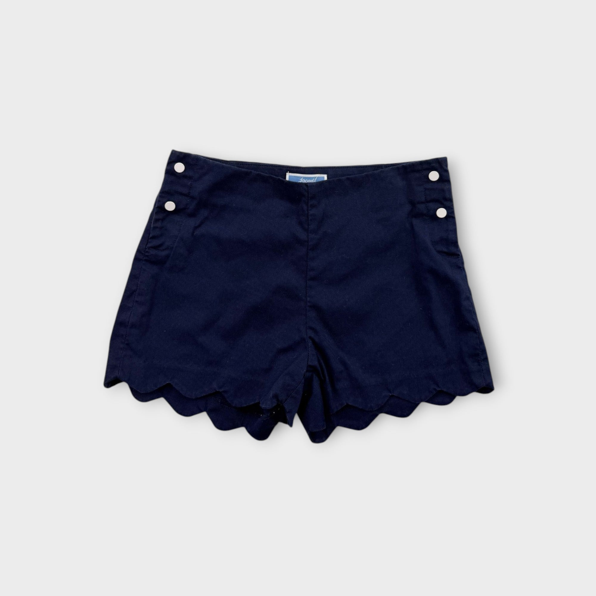 Jacadi Paris Scollop Hem Shorts, Size 4-5