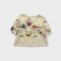 Embroidered Blouse, Size 3