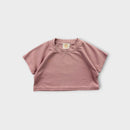 Pink Cropped T-Shirt, Size 3