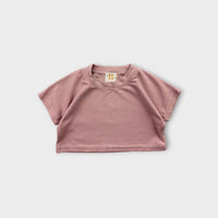 Pink Cropped T-Shirt, Size 3