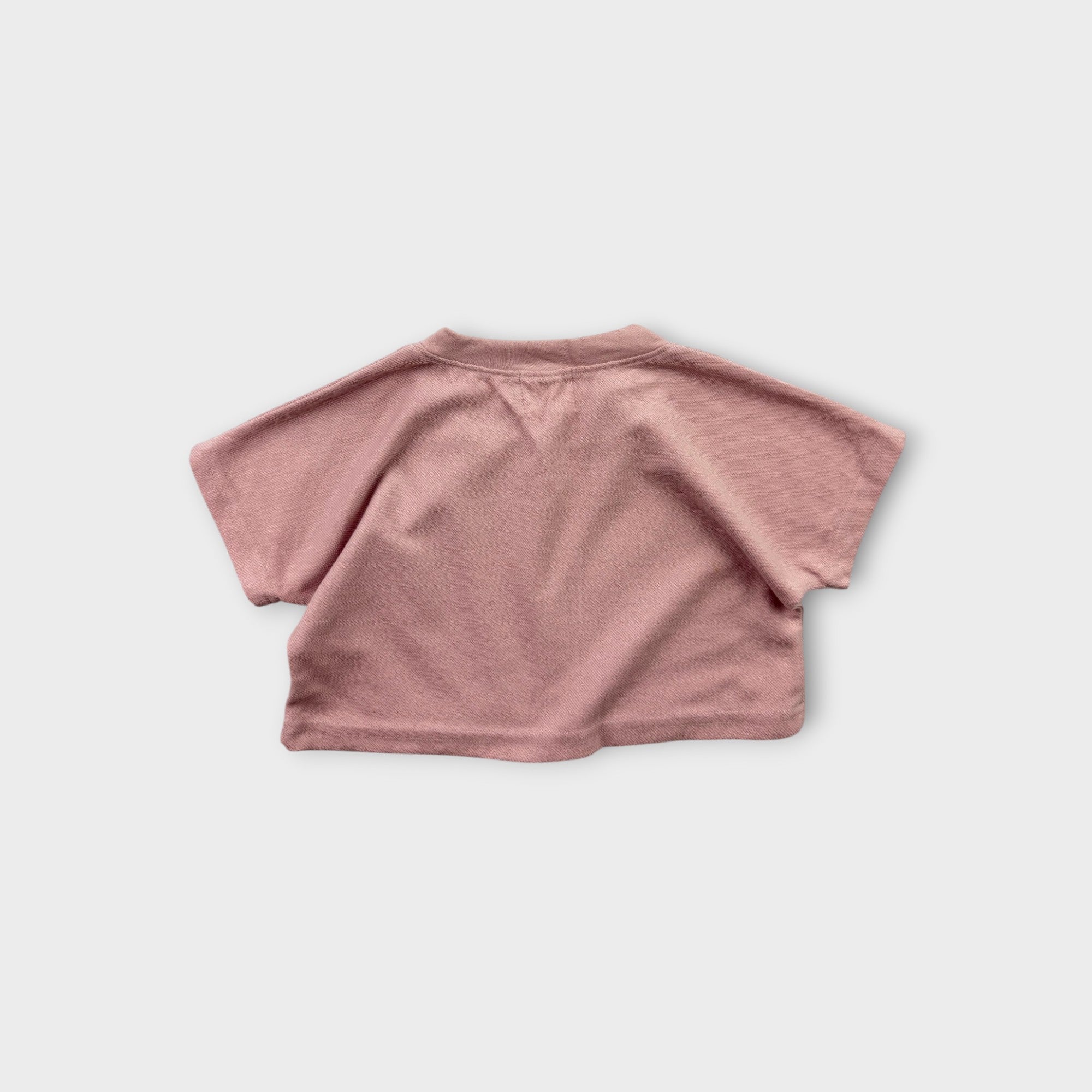 Pink Cropped T-Shirt, Size 3