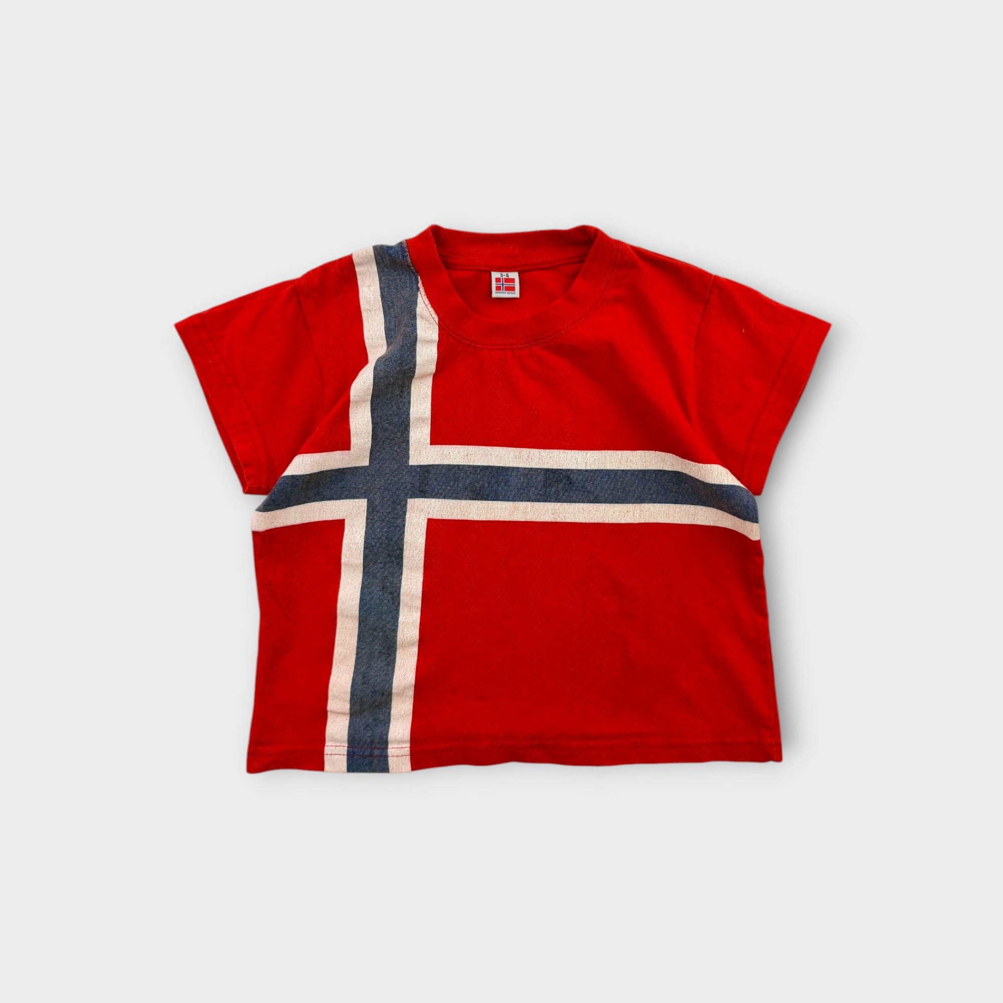 Retro Flag T-Shirt, Size 3-4