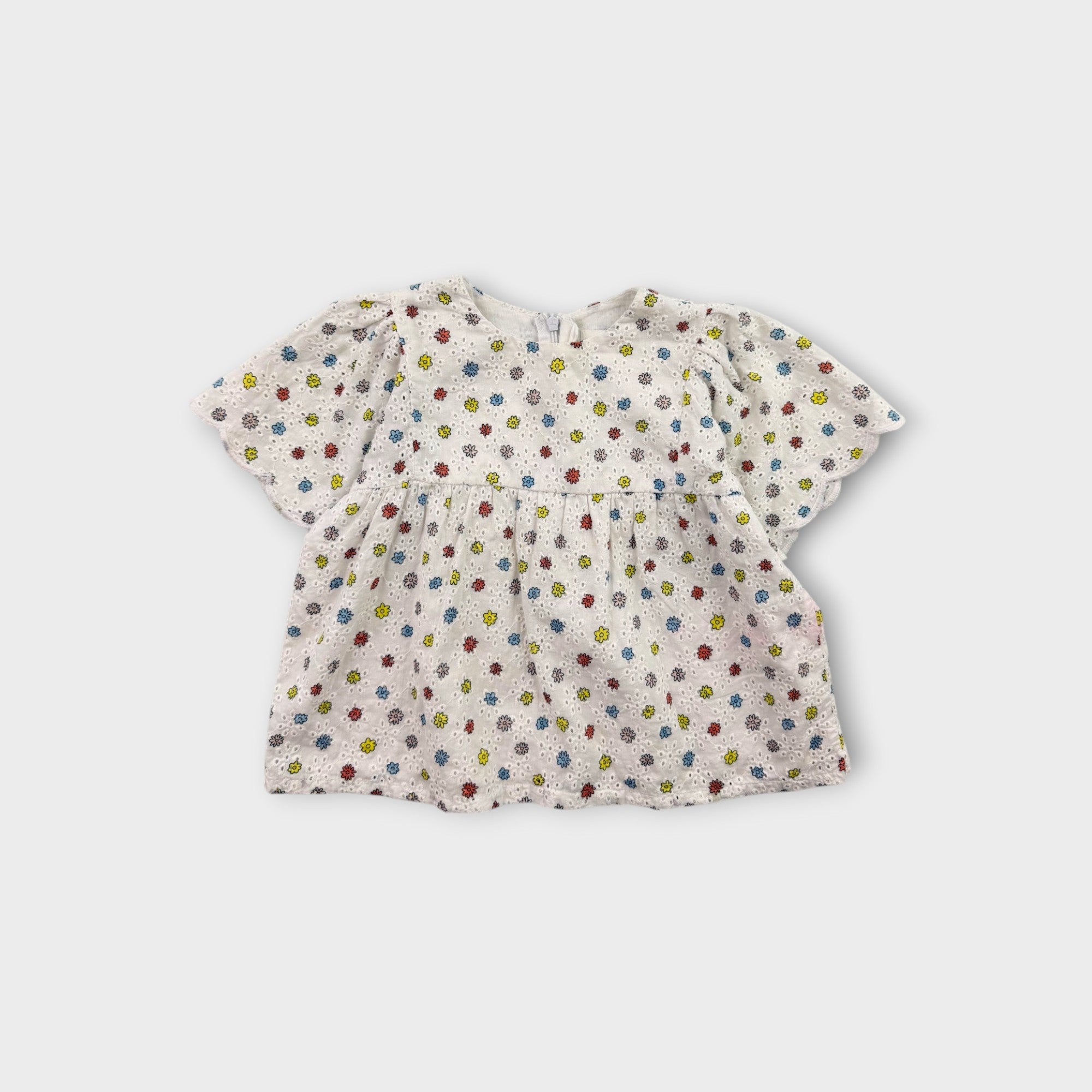 Seed Heritage Broderie Anglaise Blouse, Size 3