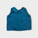 Mariboo Blue Collar Blouse, Size 3-4
