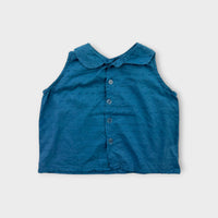 Mariboo Blue Collar Blouse, Size 3-4