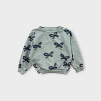 The Campamento Bow Print Jumper, Size 3-4