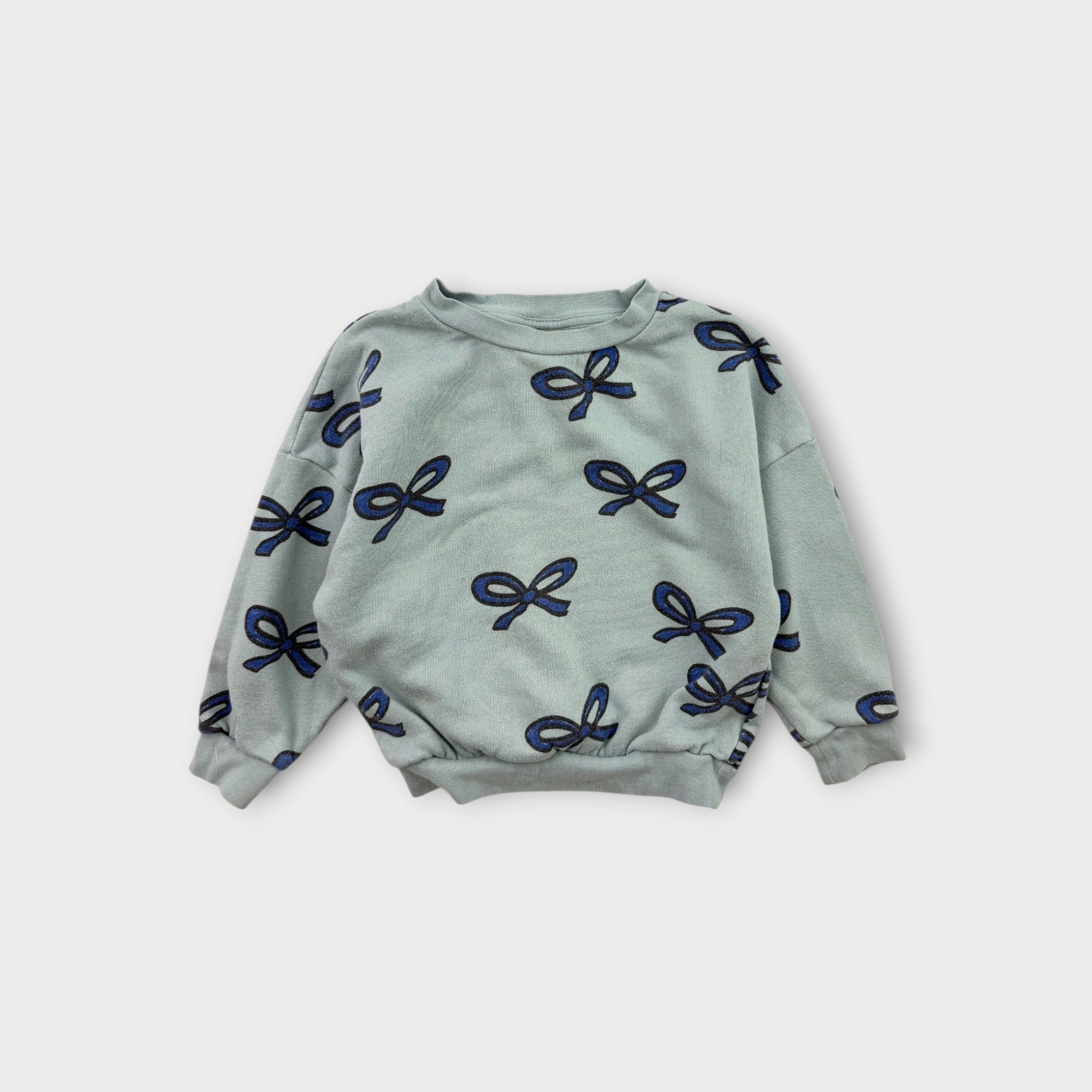 The Campamento Bow Print Jumper, Size 3-4