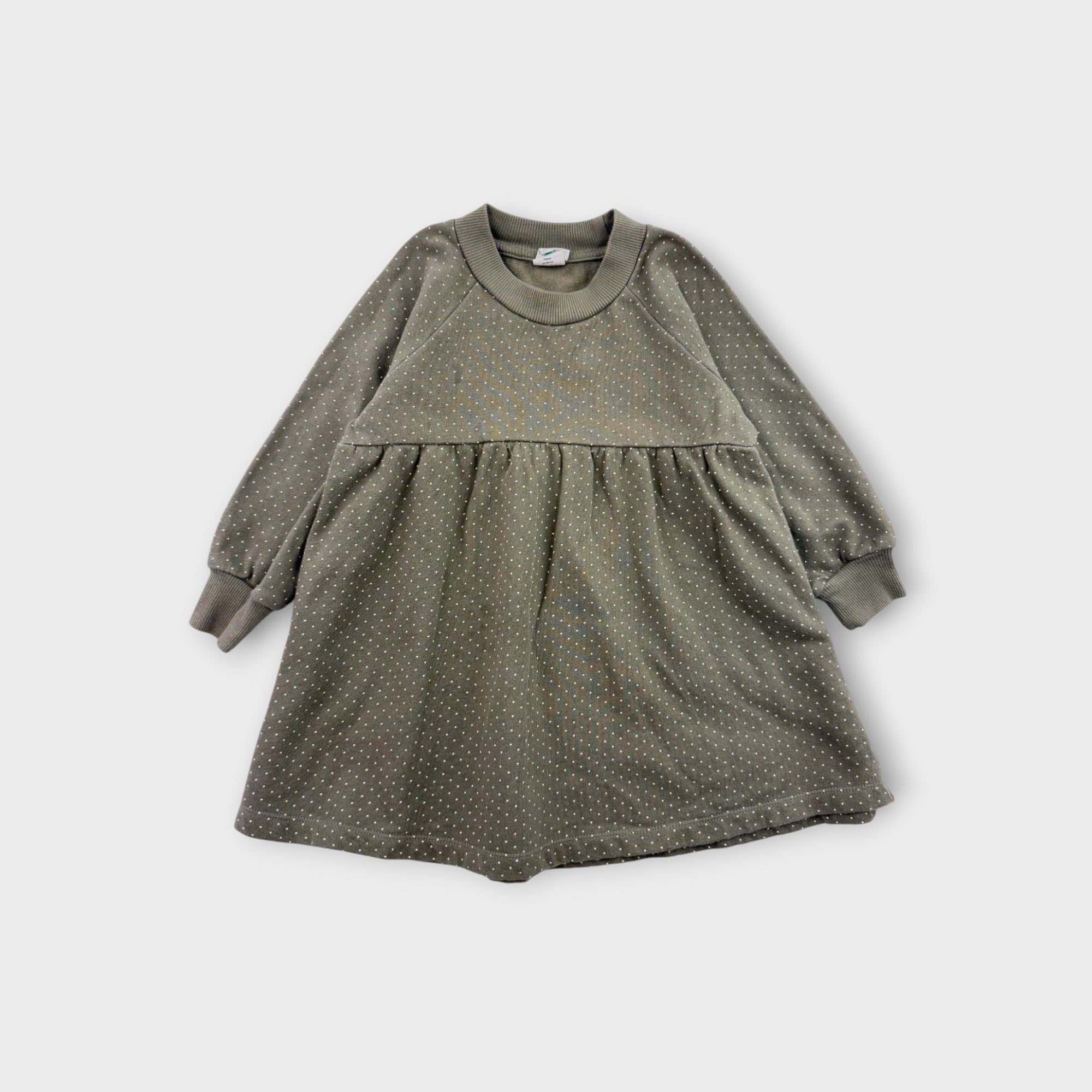 Nature Baby Spotty Dress, Size 2