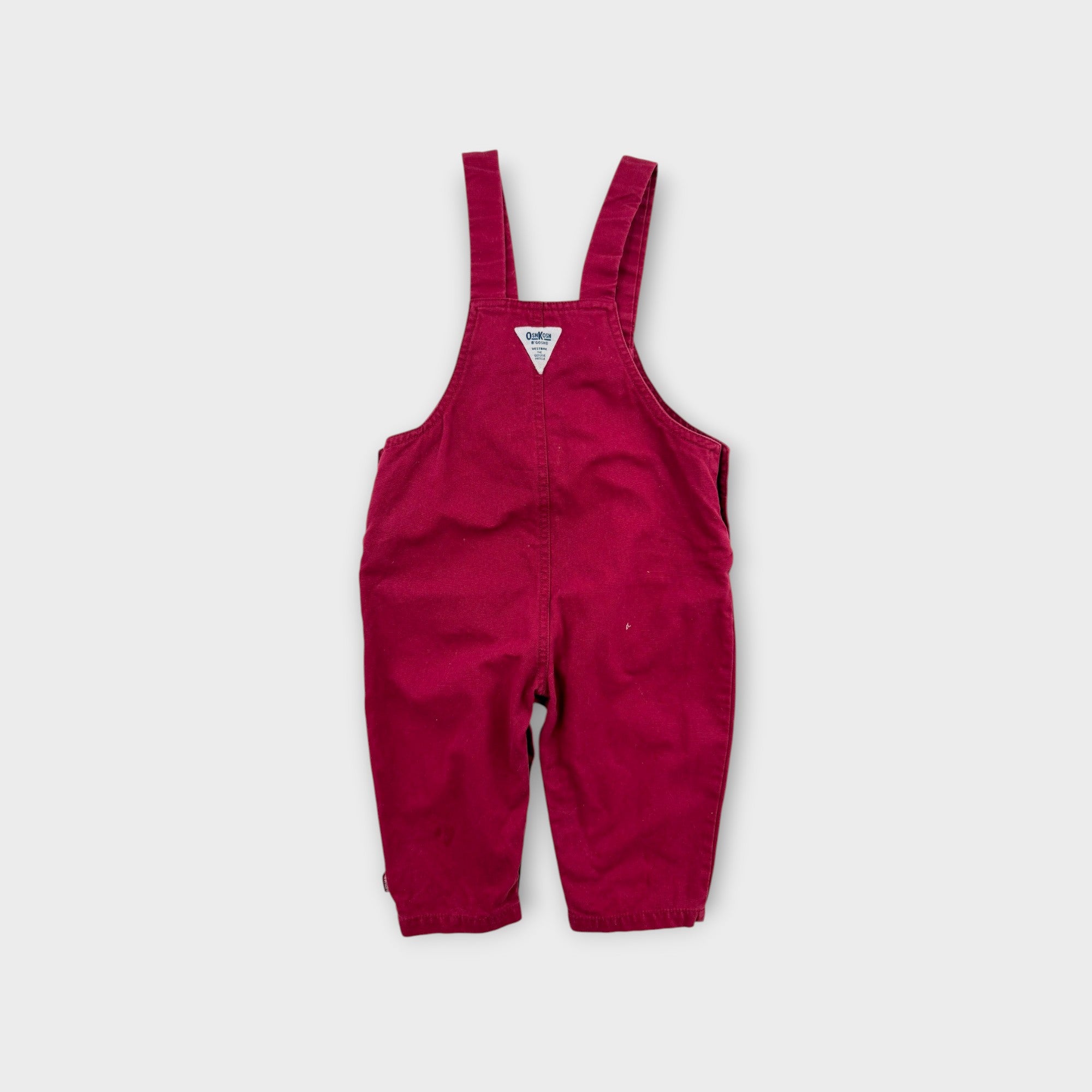 Vintage Oshkosh B'Gosh Frill Overalls, Size 3